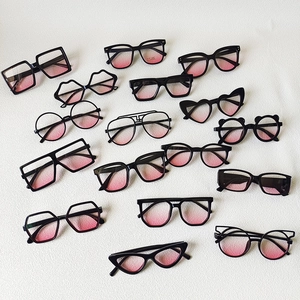 Kids Sunglasses Pink Gradient PC Lens Black Resin Frame UV400 Protection Fashion Outdoor Eyewear For Boys Girls Baby