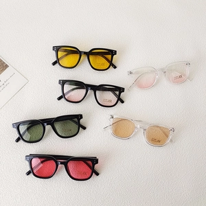 Occhiali Da Sole Quadrati Retrò Per Bambini Montatura In Resina Lenti PC Protezione UV400 Accessori Moda Ragazzi Ragazze