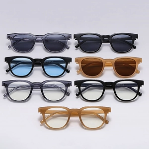 Classic Square Sunglasses TR90 Resin Lens UV400 Protection Anti Blue Light Retro Fashion Unisex Eyewear