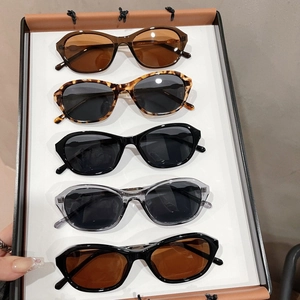 Retro Katzenaugen Sonnenbrille UV400 Schutz PC TR90 Metallrahmen Blaulichtfilter Brille Für Damen Herren Outdoor Mode