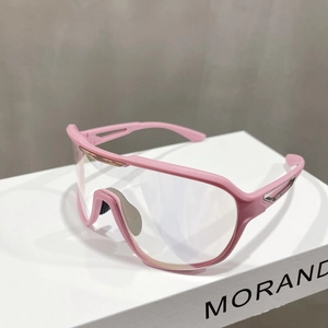 Oversized Sports Sunglasses One-Piece Shield PC Frame UV400 Protection For Cycling Fishing Outdoor Fashionable Men Women