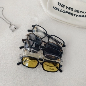 Retro square kids sunglasses with UV400 protection in five stylish colors and textures
