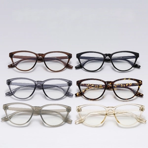 Cat Eye Glasses Frame PC Material Anti Radiation Lightweight Retro Minimalist Fashion Optical Eyewear For Women Students
