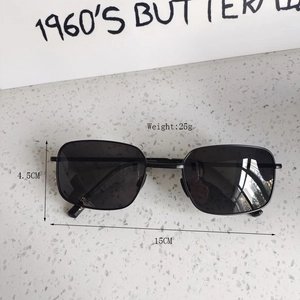 Detailed view of metal frame polarized folding sunglasses with 25g lightweight specs