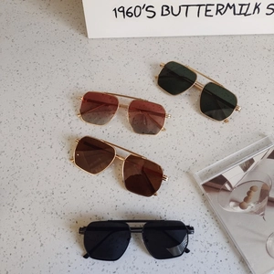 Modern kids polygon sunglasses set with four assorted frames and UV protection