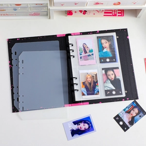 Loose Leaf Binder Dividers A5 Transparent Frosted PP Plastic Six Hole Index Page Separators For Notebook Journal Album