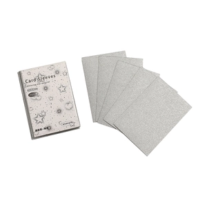 Glitzernde Sternenfolie Kartenhüllen 61x91mm für Kpop Fotokarten und Sammelalben