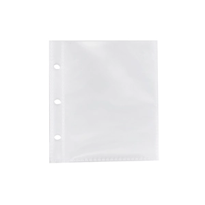 High transparency three-hole loose-leaf inner page for A8 photo album card storage