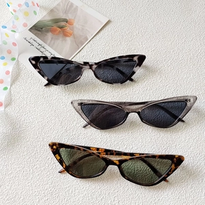Vintage Cat Eye Sunglasses For Women Men Fashion Small Frame UV400 Protection Resin Lens Resin Frame Casual Outdoor Eyewear