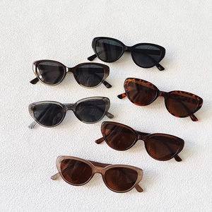 Cat Eye Sunglasses Vintage Retro Style PC Lens UV400 Protection Resin Frame Women Men Outdoor Travel Fashion