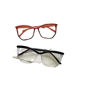 Modische Cat-Eye-Brillengestelle in Schwarz und Schildpatt für Blaulichtfilter-Optik