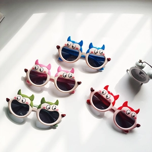 Kinder Cartoon Tier Sonnenbrille Polarisiert UV400 Schutz Flexibler TPEE Rahmen Harzlinse Outdoor Reisen Jungen Mädchen