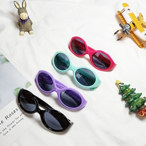 Polarisierte Silikon-Sonnenbrille für Kleinkinder in vier Farben mit UV400-Schutz