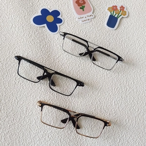 Vintage metal square frames for 20cm dolls in black, silver, and gold finishes