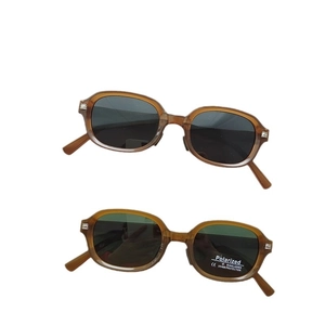 Lunettes de soleil ovales vintage pour enfants avec verres polarisés et protection UV400