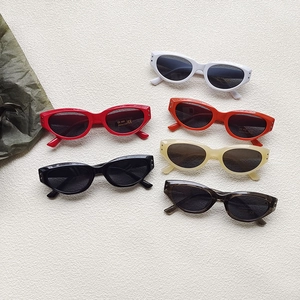 Kinder Sonnenbrille UV400 Schutz Harzrahmen Cat Eye Retro Vintage Sonnenbrille Für Jungen Mädchen Kleinkinder Mode Brillen