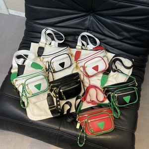Sacs bananes multicolores tendance avec chaînes métalliques et bandoulières réglables