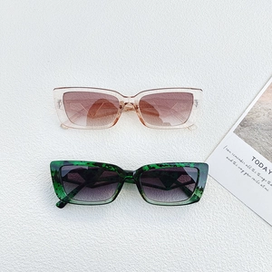 Retro hollow temple sunglasses in champagne and tortoiseshell frames with gradient lenses
