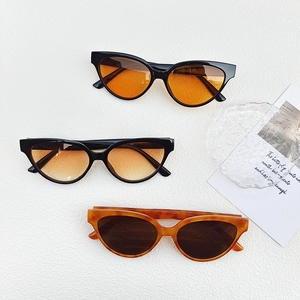 Retro cat-eye sunglasses collection with colorful lenses and stylish frames for summer