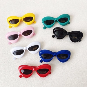 Lunettes de soleil vintage pour enfants en sept couleurs avec protection UV400
