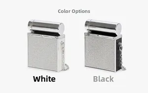 Detail of luxury rhinestone evening clutch bags with chain straps in black and white