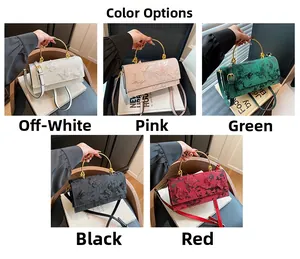 Collection of butterfly lace bags with round gold handles in five vibrant colors