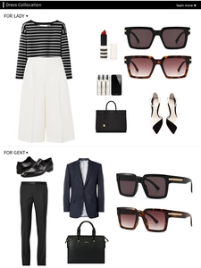 Square sunglasses fashion layout showing black and tortoiseshell frames for men and women