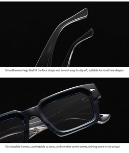 Detail of polarized sunglasses arm with product code 558038 and silver rivets decoration