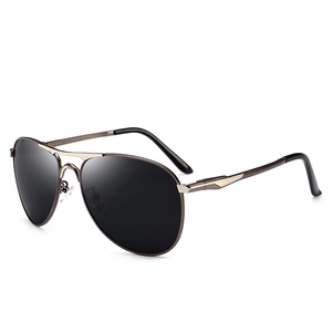 Classic Aviator Sunglasses Polarized UV400 Protection Metal Plastic Frame Fashion Driving Fishing Eyewear For Men Casual