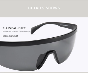 Macro detail of D-shape TR polarized sunglasses frame with comfortable nose pads