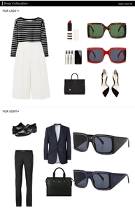 Modieuze D-frame oversized zonnebrillen gecombineerd met trendy outfits voor heren en dames