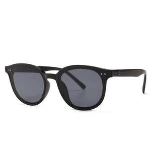 Vintage Rivet Square Round Sunglasses PC Frame UV400 Protection Classic Trendy Eyewear For Men Women Daily Travel Beach Sun Glasses