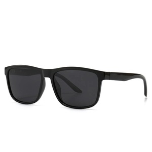 Klassische Quadratische Herren Sonnenbrille PC Rahmen Polarisiert UV400 Schutz Für Autofahren Outdoor Sport Freizeit Mode