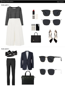 Mise à plat de lunettes de soleil polarisées avec costume et accessoires d'affaires