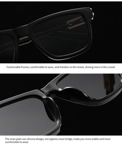 Close-up of black butterfly sunglasses featuring comfortable non-slip silicone nose pads
