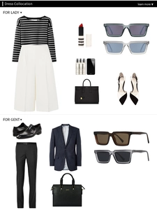 Flat lay of polarized sunglasses paired with stylish outfits for men and women