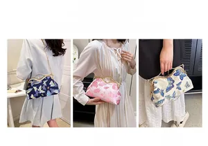Three ways to wear: crossbody, shoulder, and handbag styles with butterfly embroidery details