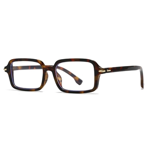 Classic tortoise shell square frame sunglasses with golden metal accents and retro design