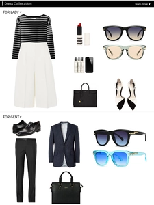 Flachbild von modernen Oversize-Sonnenbrillen kombiniert mit eleganten Mode-Outfits