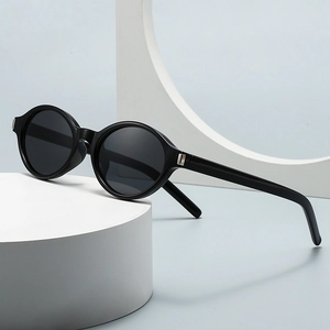 Retro Oval Sunglasses Women Men Vintage PC Frame UV400 Protection Driving Glasses Classic Outdoor Fashion Eyewear