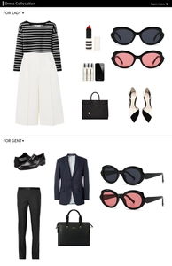 Styling guide for futuristic wrap sunglasses with professional fashion outfit pairings