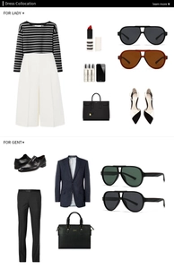 Chic dress collocation guide for round polarized sunglasses in classic styles