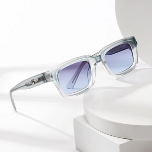 Quadratische Sonnenbrille TR Legierung Rahmen UV400 Schutz Retro Mode Übergroße Brillen Herren Damen Street Style