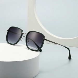 Sunglasses Metal Frame PC Lenses UV Protection Retro Square Round Fashion Streetwear Eyewear For Men Women