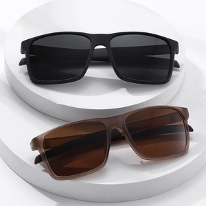 Fashion Square Sunglasses PC Frame TAC Lenses UV400 Protection Anti Glare Oversized Shades For Men And Women