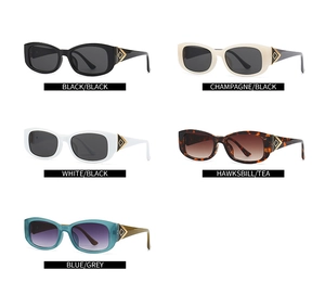Multiple color variations of stylish butterfly sunglasses with golden diamond accents