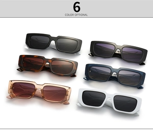 Collection détaillée de lunettes de soleil rétro cat-eye en six couleurs tendance