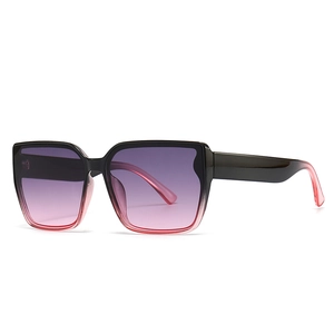 Oversized Square Sunglasses PC Frame PC Lens UV400 Protection Gradient Lens Fashion Retro Outdoor Travel Streetwear Unisex