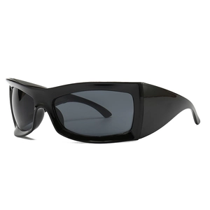 Sports Sunglasses UV400 Protection Wrap Around Large Frame PC Plastic Cycling Outdoor Y2K Futuristic Men Women