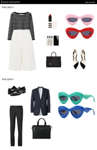 Futuristic cat-eye sunglasses with wavy edges and colorful frames for men and women